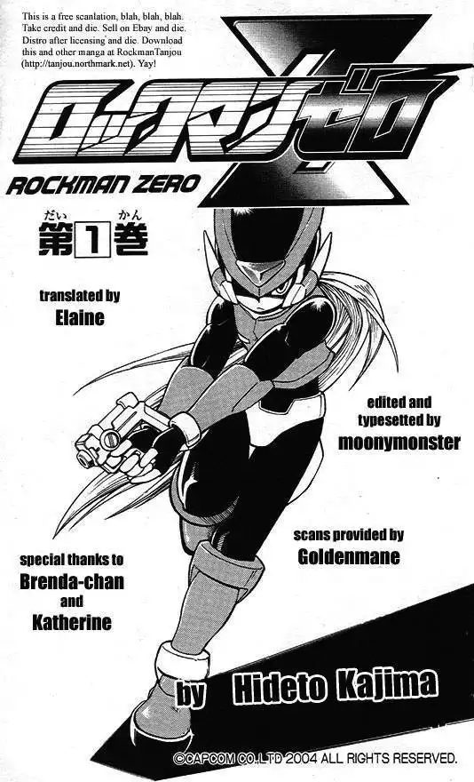 Rockman Zero Chapter 1 1